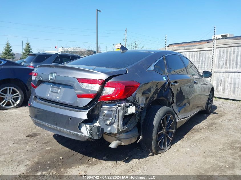 2021 Honda Accord Sedan VIN: 1HGCV1F56MA800780 Lot: 11994742