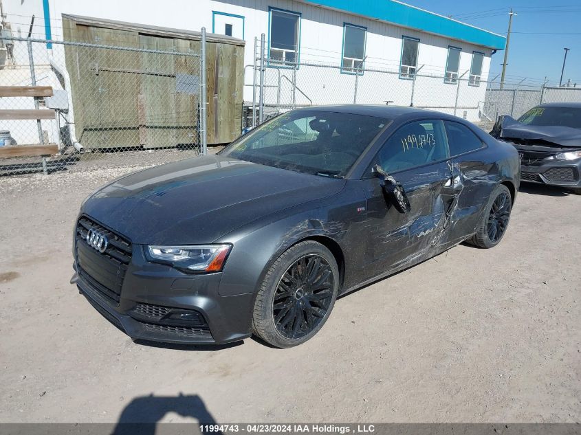 2016 Audi A5 VIN: WAUM2AFR9GA045740 Lot: 11994743