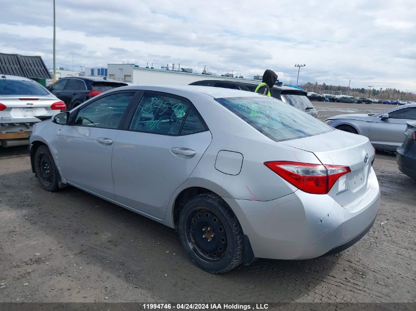 2015 Toyota Corolla VIN: 2T1BURHE6FC415257 Lot: 11994746