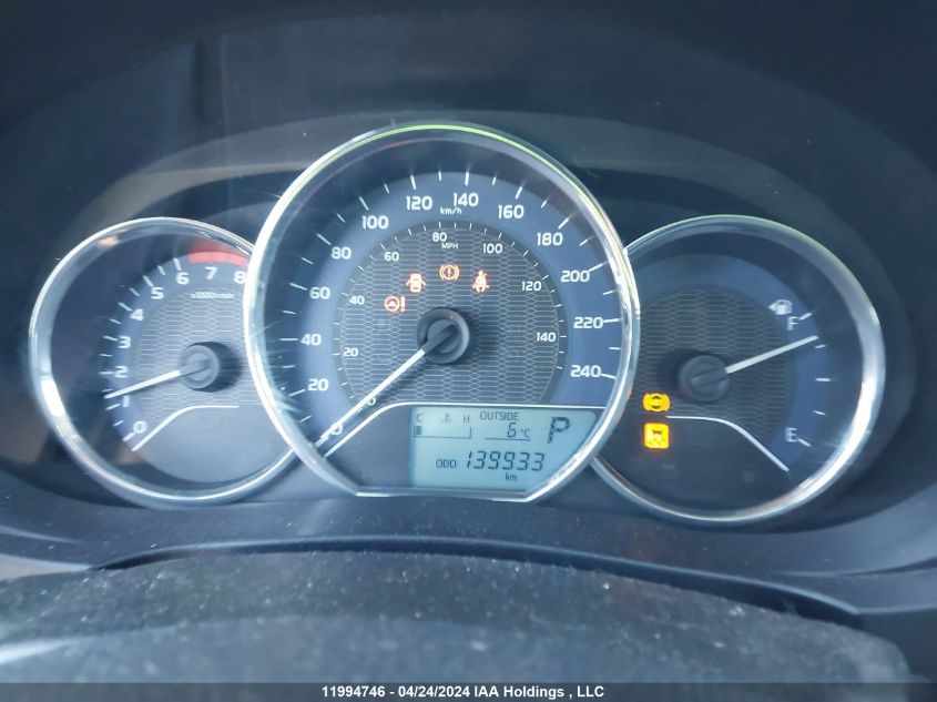 2015 Toyota Corolla VIN: 2T1BURHE6FC415257 Lot: 11994746