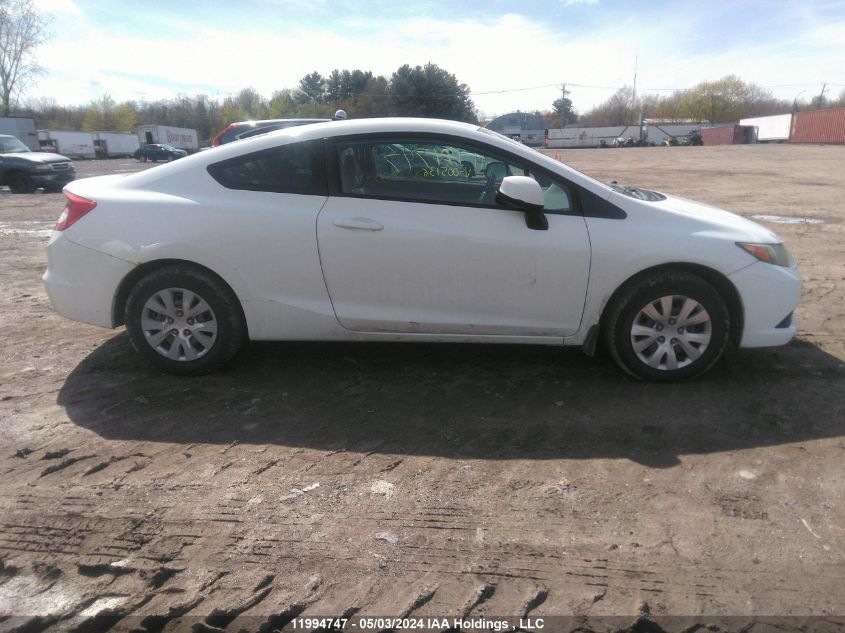 2012 Honda Civic Lx VIN: 2HGFG3A41CH005136 Lot: 11994747