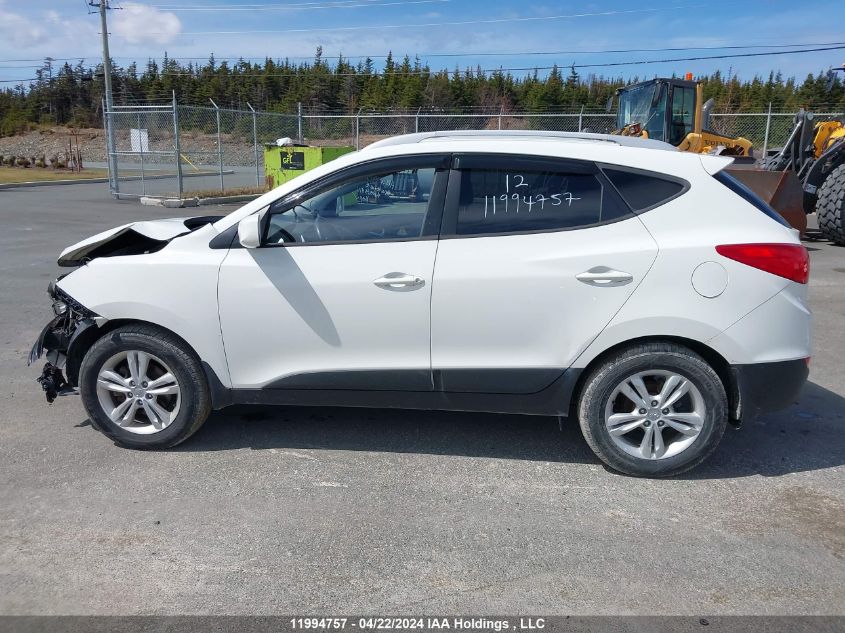 2012 Hyundai Tucson Gls/Limited VIN: KM8JU3AC1CU519232 Lot: 11994757