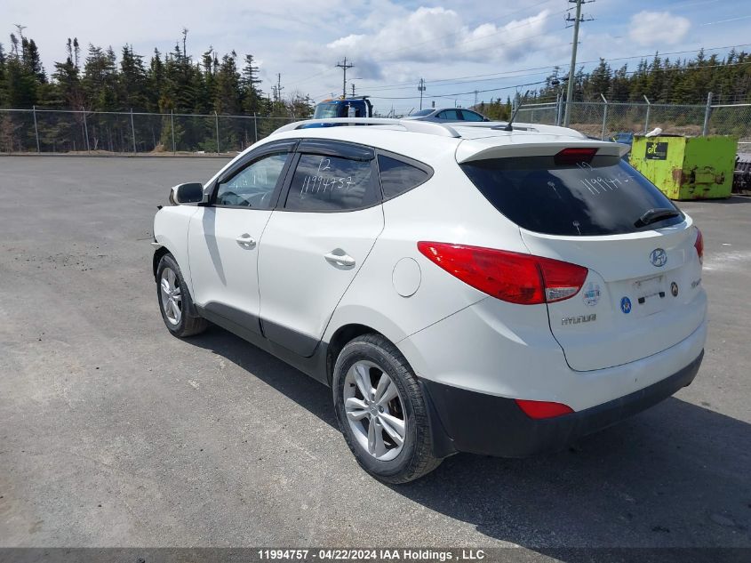 2012 Hyundai Tucson Gls/Limited VIN: KM8JU3AC1CU519232 Lot: 11994757