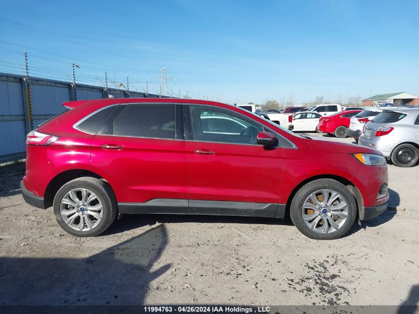 2022 Ford Edge VIN: 2FMPK4K91NBA90725 Lot: 11994763