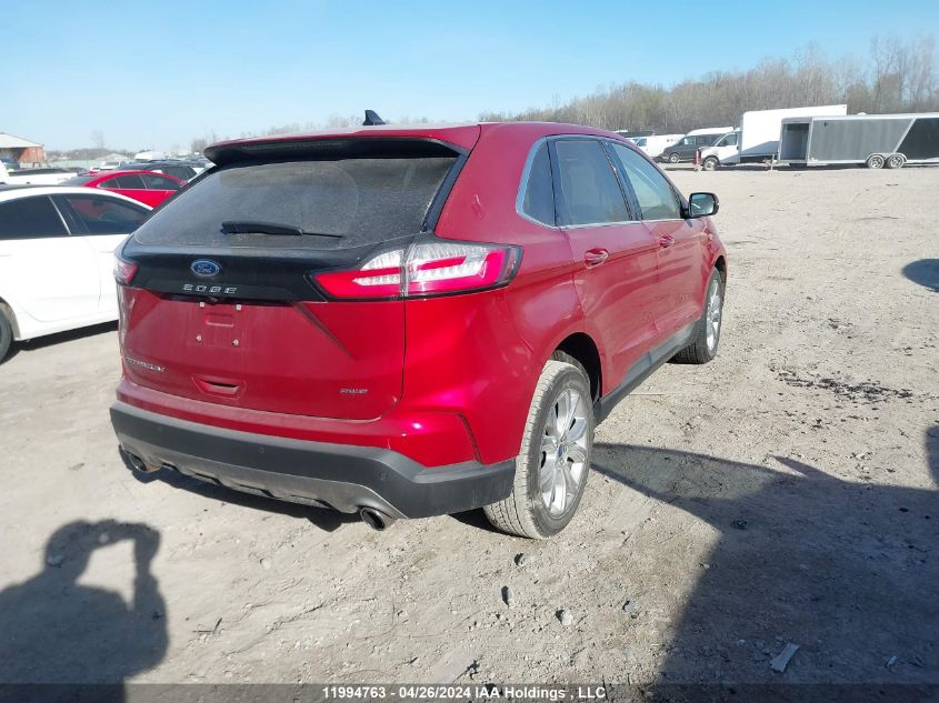 2022 Ford Edge VIN: 2FMPK4K91NBA90725 Lot: 11994763