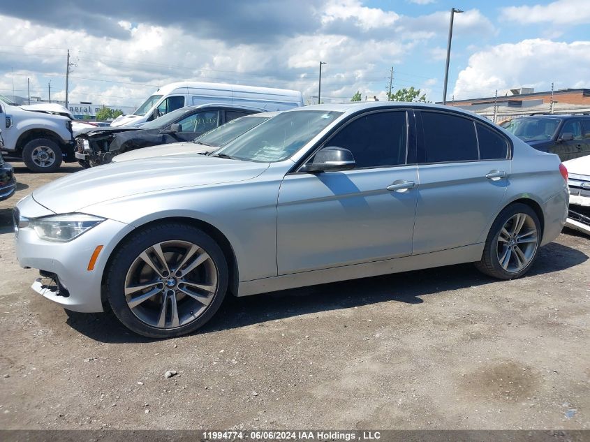 2016 BMW 320 Xi VIN: WBA8A3C52GK690371 Lot: 11994774