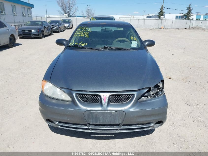 2005 Pontiac Grand Am Se VIN: 1G2NE52E05M246502 Lot: 11994782