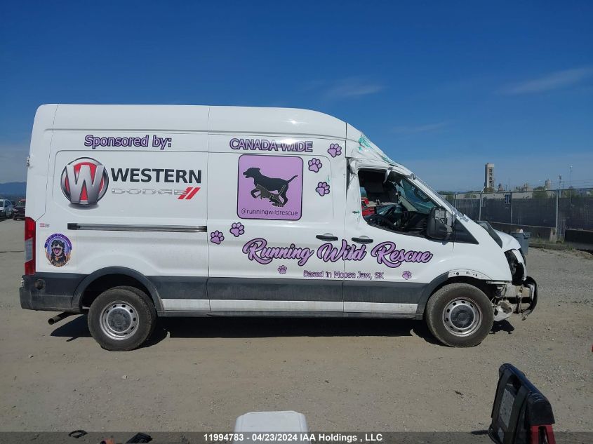 2020 Ford Transit T-250 VIN: 1FTBR1X89LKA37492 Lot: 11994783