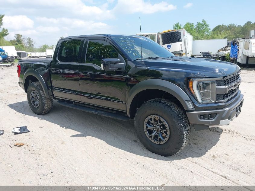 2022 Ford F150 Raptor VIN: 1FTFW1RG8NFB38906 Lot: 11994790