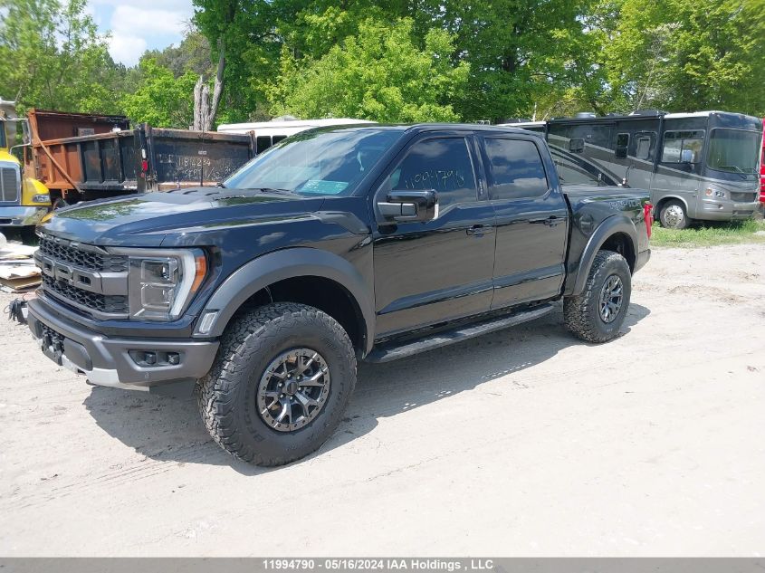 2022 Ford F150 Raptor VIN: 1FTFW1RG8NFB38906 Lot: 11994790