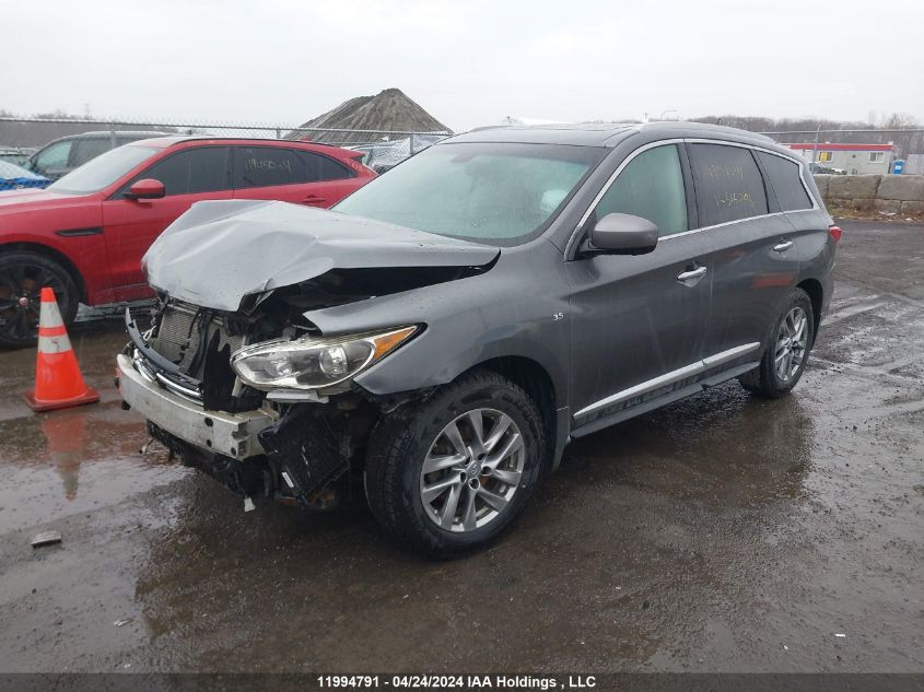 2015 Infiniti Qx60 VIN: 5N1AL0MMXFC516796 Lot: 11994791