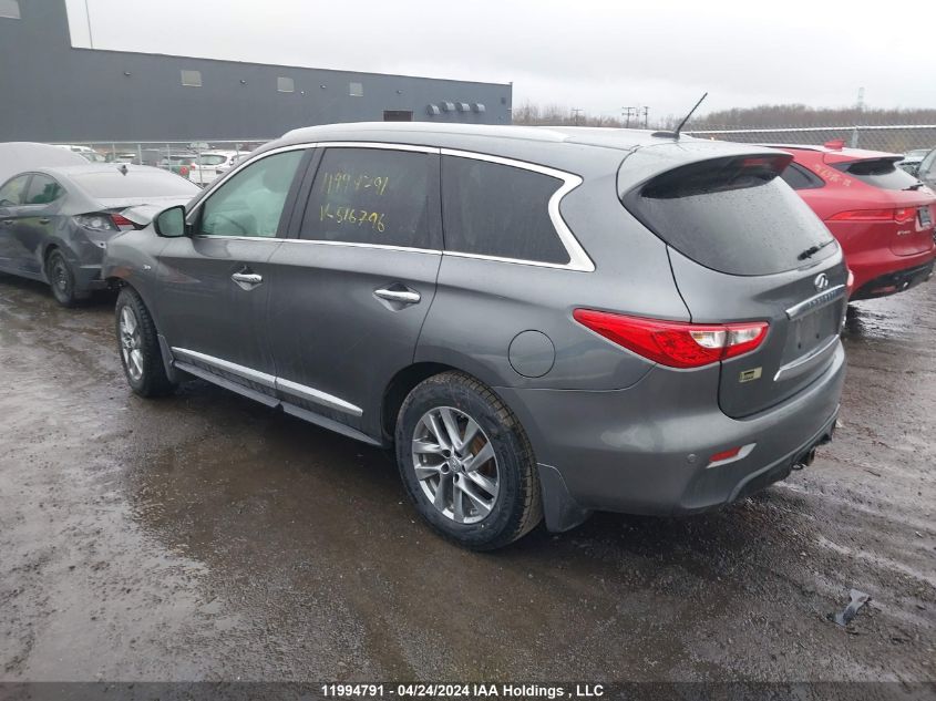 2015 Infiniti Qx60 VIN: 5N1AL0MMXFC516796 Lot: 11994791