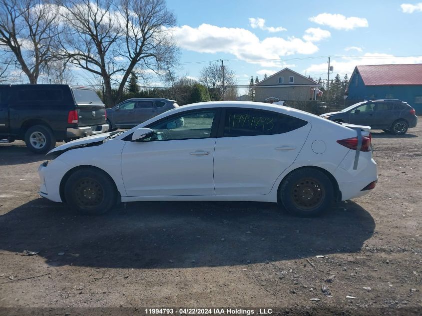 2019 Hyundai Elantra Preferred VIN: KMHD84LF6KU801427 Lot: 11994793