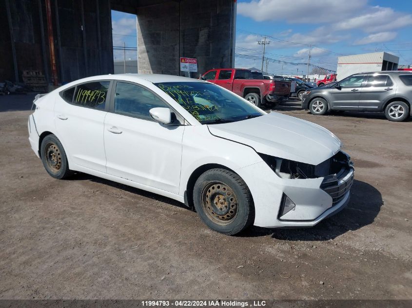 2019 Hyundai Elantra Preferred VIN: KMHD84LF6KU801427 Lot: 11994793