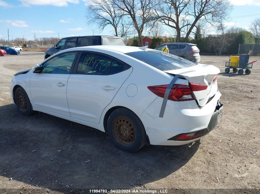 2019 Hyundai Elantra Preferred VIN: KMHD84LF6KU801427 Lot: 11994793