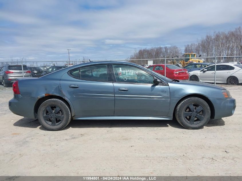 2007 Pontiac Grand Prix VIN: 2G2WP552771231154 Lot: 11994801