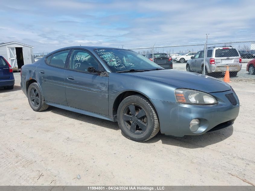 2007 Pontiac Grand Prix VIN: 2G2WP552771231154 Lot: 11994801