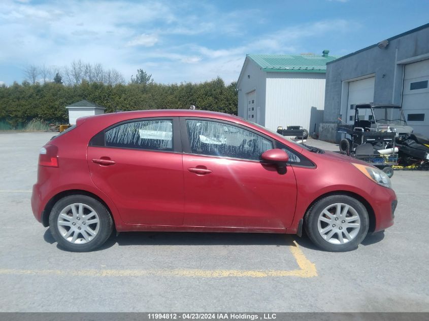 2014 Kia Rio Lx VIN: KNADM5A33E6921450 Lot: 11994812