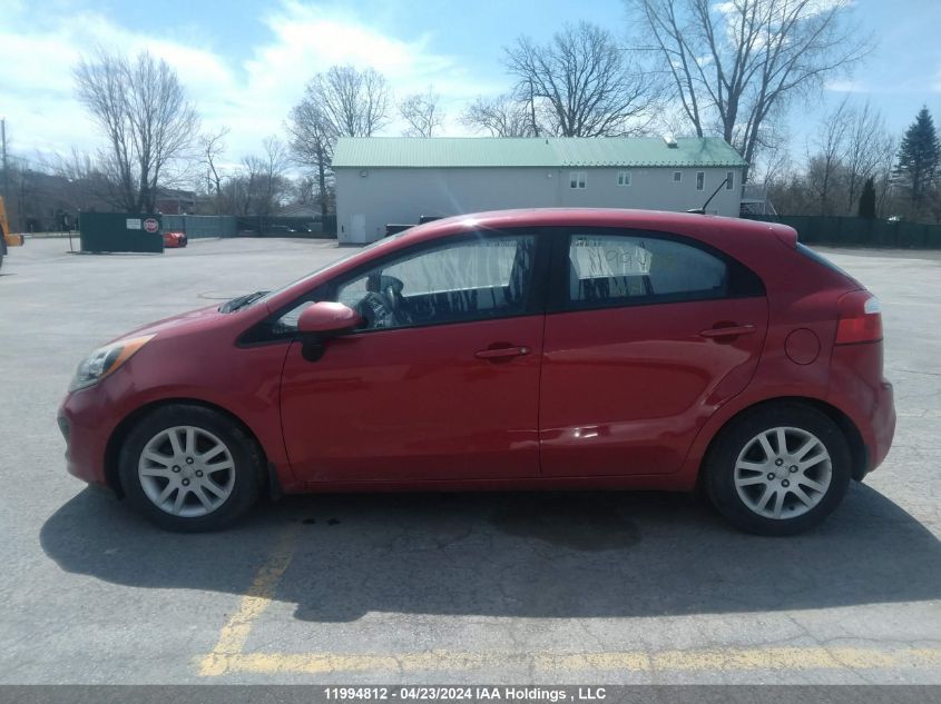 2014 Kia Rio Lx VIN: KNADM5A33E6921450 Lot: 11994812