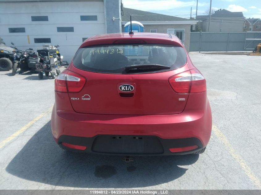 2014 Kia Rio Lx VIN: KNADM5A33E6921450 Lot: 11994812