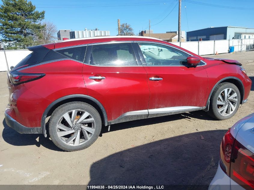 2019 Nissan Murano VIN: 5N1AZ2MS3KN162479 Lot: 11994838
