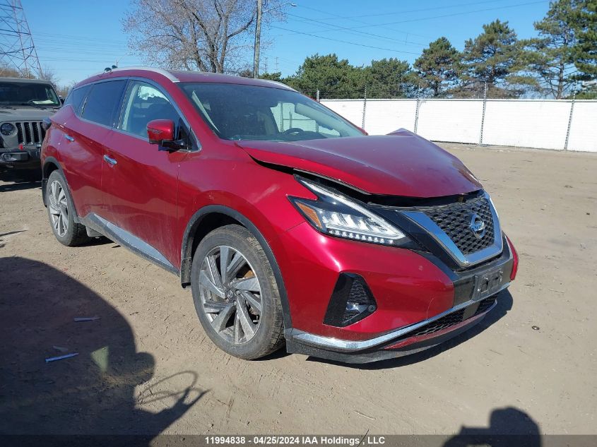 2019 Nissan Murano VIN: 5N1AZ2MS3KN162479 Lot: 11994838