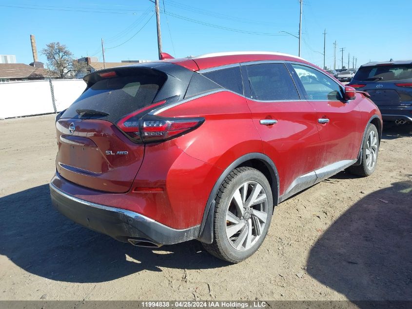 2019 Nissan Murano VIN: 5N1AZ2MS3KN162479 Lot: 11994838