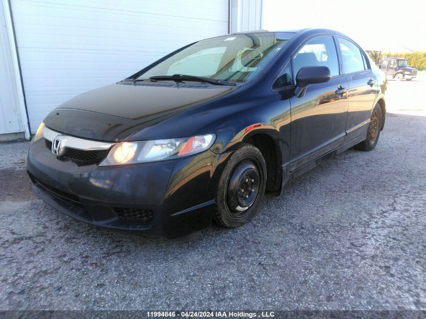 2009 Honda Civic VIN: 2HGFA16659H019212 Lot: 11994846