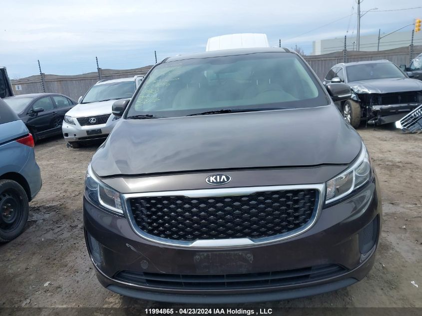 2018 Kia Sedona VIN: KNDMB5C16J6357095 Lot: 11994865