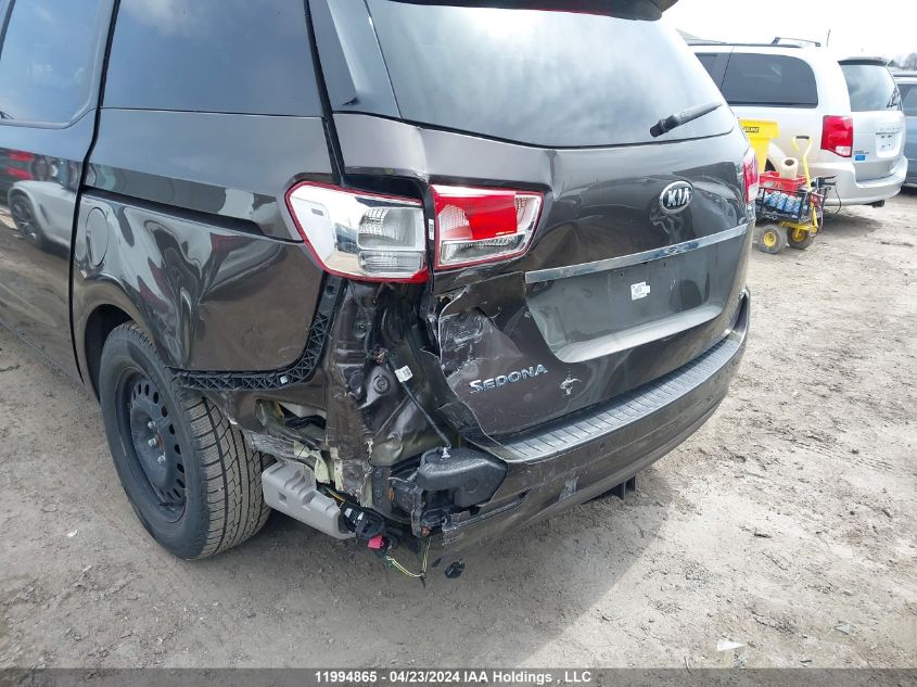 2018 Kia Sedona VIN: KNDMB5C16J6357095 Lot: 11994865