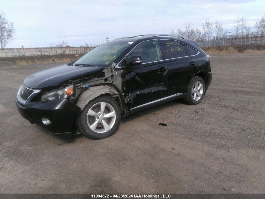 2011 Lexus Rx 450 VIN: JTJBC1BA6B2420720 Lot: 11994872