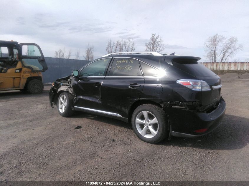 2011 Lexus Rx 450 VIN: JTJBC1BA6B2420720 Lot: 11994872