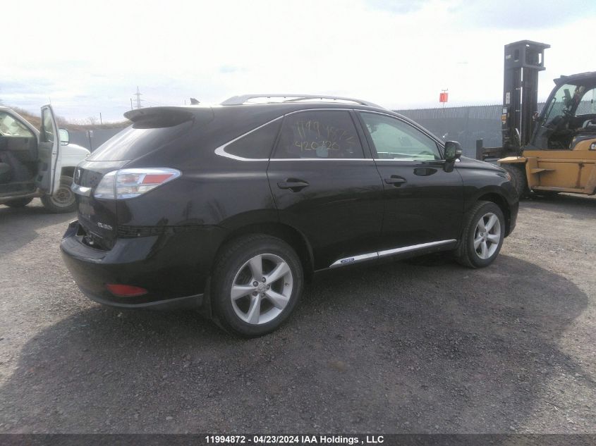 2011 Lexus Rx 450 VIN: JTJBC1BA6B2420720 Lot: 11994872