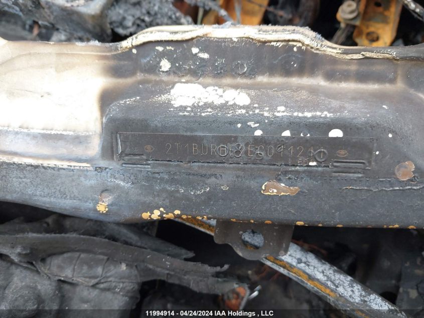 2014 Toyota Corolla Ce/Le/S VIN: 2T1BURHE2EC011211 Lot: 11994914