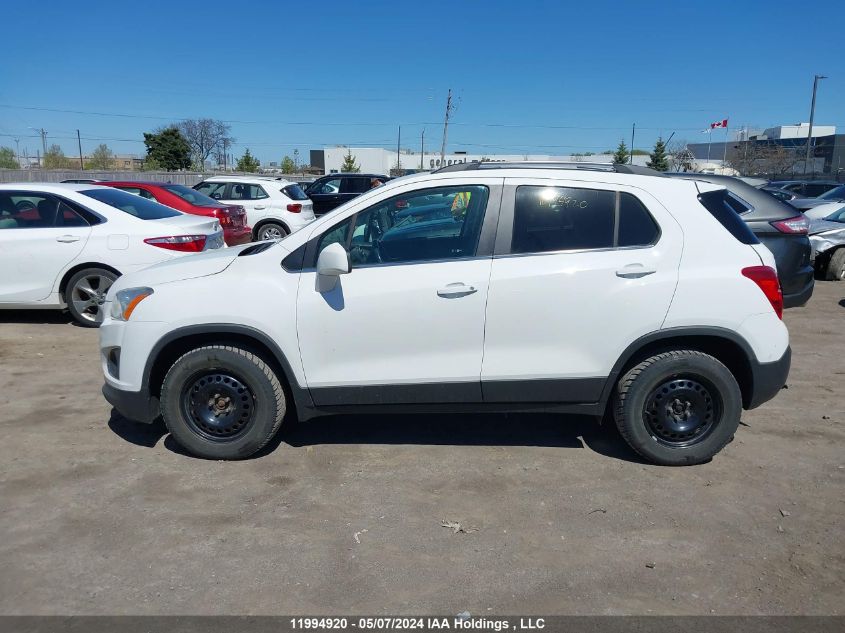 2016 Chevrolet Trax VIN: 3GNCJRSB7GL226232 Lot: 11994920