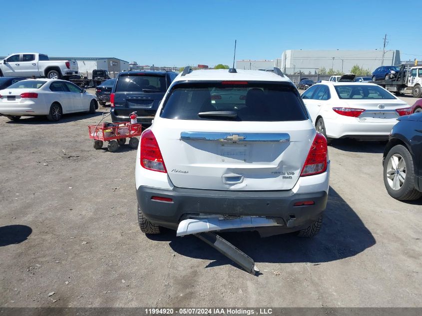 2016 Chevrolet Trax VIN: 3GNCJRSB7GL226232 Lot: 11994920