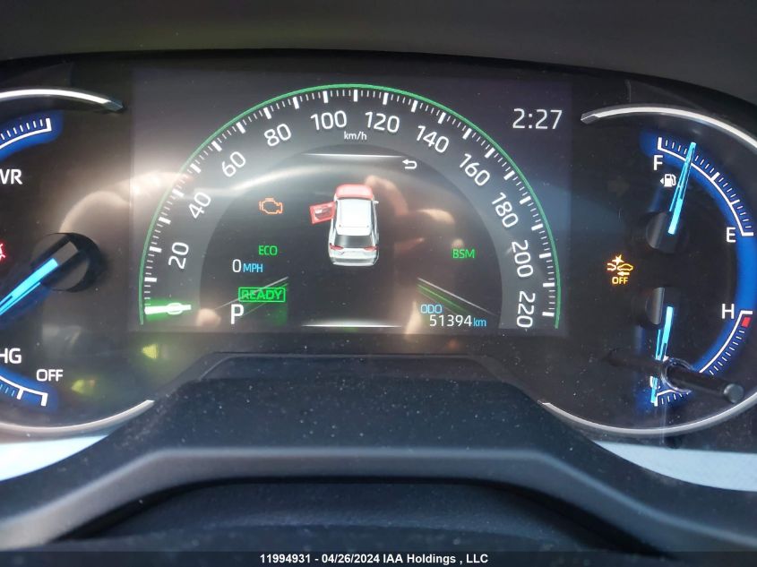 2020 Toyota Rav4 Xle/Xse VIN: 2T3RWRFV2LW099675 Lot: 11994931