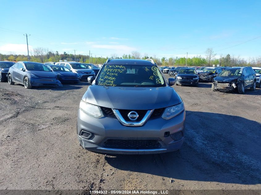 2015 Nissan Rogue S/Sl/Sv VIN: 5N1AT2MTXFC807415 Lot: 11994932