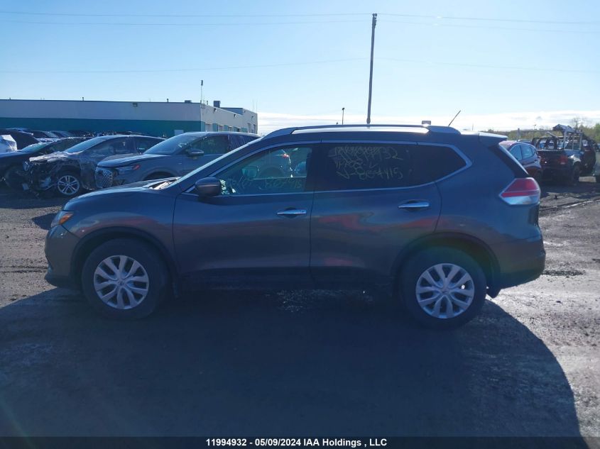 2015 Nissan Rogue S/Sl/Sv VIN: 5N1AT2MTXFC807415 Lot: 11994932