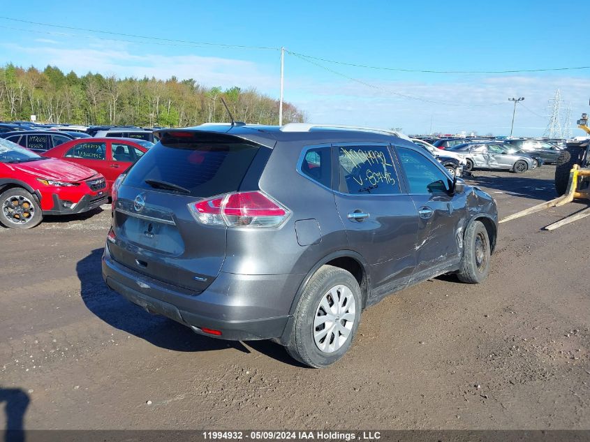 2015 Nissan Rogue S/Sl/Sv VIN: 5N1AT2MTXFC807415 Lot: 11994932