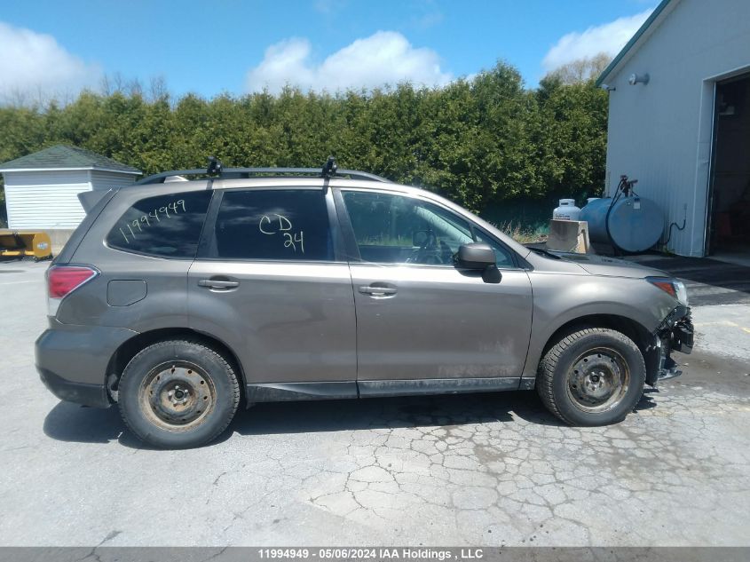 2017 Subaru Forester 2.5I Premium VIN: JF2SJEDC7HH492256 Lot: 11994949