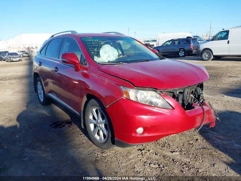 2010 Lexus Rx 350 VIN: JTJBK1BA7A2414684 Lot: 11994966