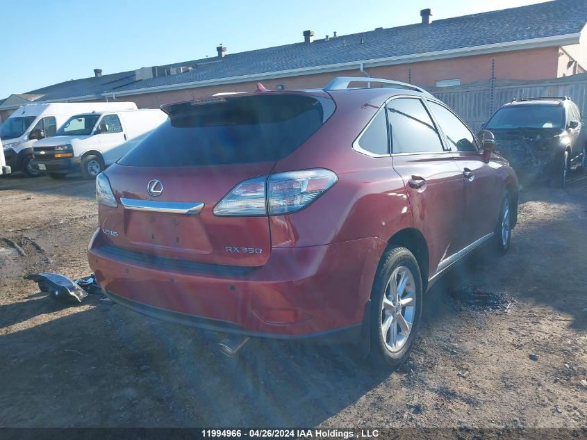 2010 Lexus Rx 350 VIN: JTJBK1BA7A2414684 Lot: 11994966