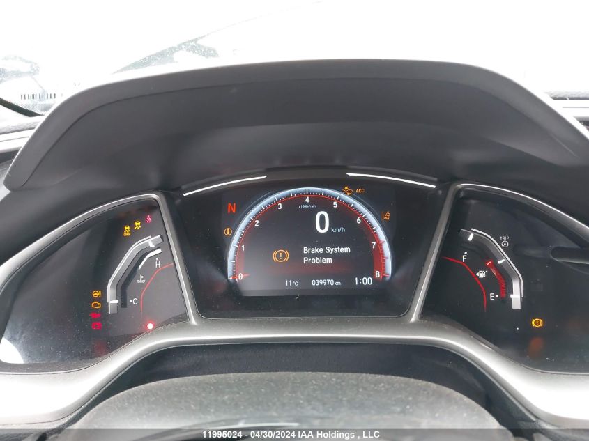 2020 Honda Civic VIN: 2HGFC4B86LH401534 Lot: 11995024