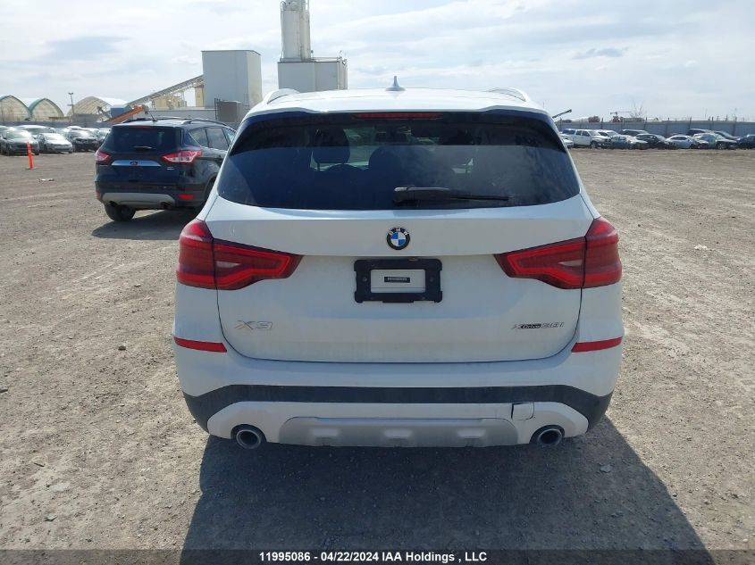 2021 BMW X3 xDrive30I VIN: 5UXTY5C05M9G18335 Lot: 11995086