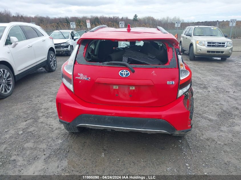 2018 Toyota Prius C Technology VIN: JTDKDTB3XJ1612305 Lot: 11995090