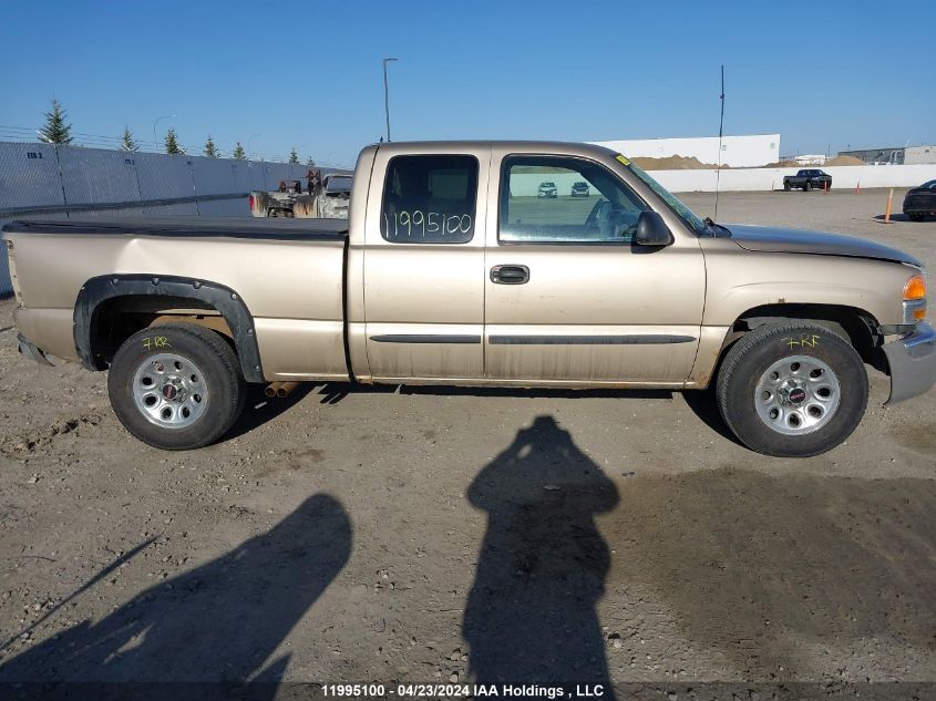 2005 GMC Sierra 1500 VIN: 1GTEK19V95Z349407 Lot: 11995100