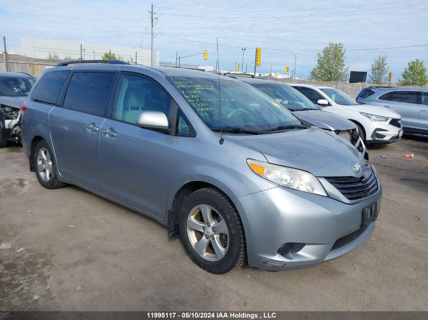 2011 Toyota Sienna Le 8 Passenger VIN: 5TDKK3DC7BS125571 Lot: 11995117