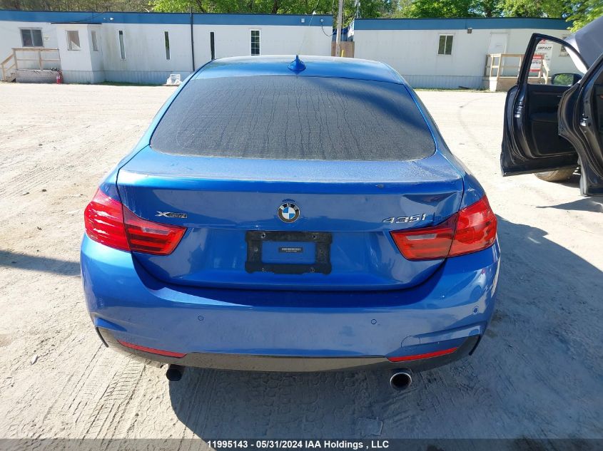 2015 BMW 4 Series VIN: WBA4B3C54FGV48682 Lot: 11995143