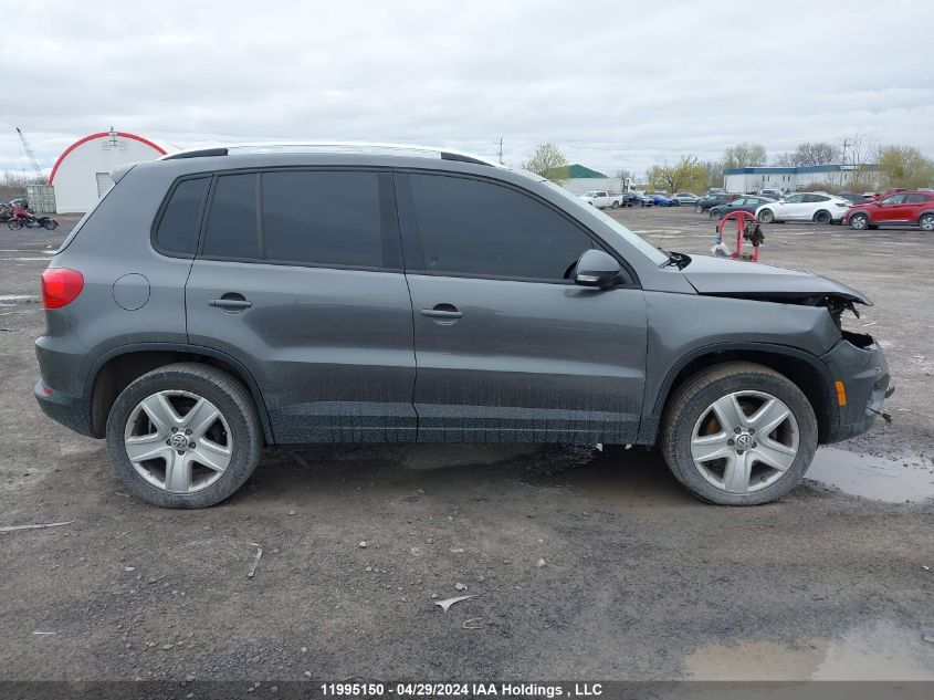 2014 Volkswagen Tiguan VIN: WVGJV3AX5EW534274 Lot: 11995150